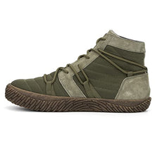 Load image into Gallery viewer, Hybrid Green Label Men's Revolution 2.0 High Fashion, Casual Recycled Canvas &amp; Leather, Lace-Up, Round Toe, Rubber Outsole; Size 11

