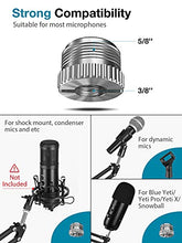 Load image into Gallery viewer, InnoGear Microphone Arm, Upgraded Mic Arm Microphone Stand Boom Suspension Stand with 3/8" to 5/8" Screw Adapter Clip for Blue Yeti Snowball, HyperX QuadCast SoloCast, Yeti x and other Mic, Medium
