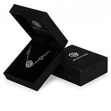 Load image into Gallery viewer, BlingGem Women's Tree of Life Bracelet White Gold-Plated 925 Sterling Silver Family Tree Symbol Love Heart Charm Gift for Women

