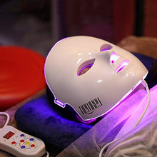 Load image into Gallery viewer, Led Face Mask, NEWKEY Led Light Therapy 7 Color Facial Skin Care Mask - with Clinically Proven Blue &amp; Red Light Treatment Acne Photon Mask - Korea PDT Technology for Acne Reduction/Skin Rejuvenation
