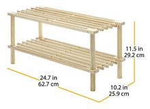 Load image into Gallery viewer, Whitmor Wood Household Shelves, Natural
