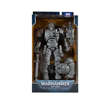 Load image into Gallery viewer, McFarlane Toys Warhammer 40,000 Space Marine Reiver (Artist Proof) with Grapnel Launcher &amp; Base 7" Action Figure

