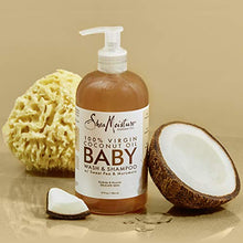 Load image into Gallery viewer, SheaMoisture Baby Wash and Shampoo for Baby 100% Virgin Coconut Oil, 13 Fl Oz
