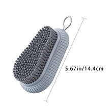 Load image into Gallery viewer, 3 Pack Scrub Brush,Soft &amp; Stiff Bristles Brush,Dish Washing Brushes,Non-Slip Good Grip Laundry Scrubber for Kitchen Sink Carpet Tile Floor Bathroom Shoes Clothes Scrubbing and Cleaning-Blue/Gray/Pink
