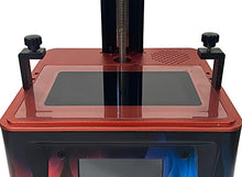 Load image into Gallery viewer, Mach5ive Screen Saver- Clear Screen Protector for Resin 3D Printers - Universal Protection from Resin Spill, Internal, LCD Screen - Resin Resistant - Portable Protection - 2 Pack (Clear, Peopoly Phenom L)
