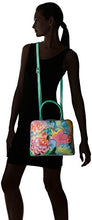 Load image into Gallery viewer, Anna by Anuschka Hand Painted Leather Slim Crossbody Satchel, WMG-Whimsical Garden
