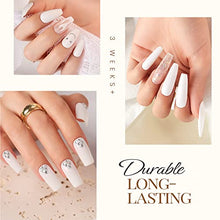 Load image into Gallery viewer, Beetles Nail Dip Powder White Color (1oz) for French Nail Manicure Nail Art, No Nail Lamp Needed, Long-Lasting, Strengthen Nail, Need Dip Powder Base Activator and Top Coat
