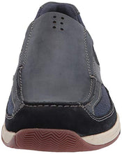 Load image into Gallery viewer, Clarks Men's Langton Easy Sneaker, Navy Nubuck, 11
