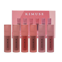 Load image into Gallery viewer, KIMUSE Water Gel Lip Tint 6 Colors Set &amp; Waterproof Eyeshadow Stick
