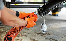 Load image into Gallery viewer, Camco Sewer Hose Adapter - Attaches to RV Outlet Connection , Extends connection for Easier Hookup- Transparent Adapter Allows You to View When Tank is Cleared - 3.5" (39562)
