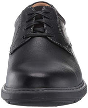 Load image into Gallery viewer, Clarks Men's Rendell Plain Oxford, Black Leather, 10 Wide
