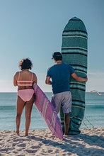 Load image into Gallery viewer, Mexican Blanket Surfboard Bag (Red/ Yellow/ Orange, 9'6" Longboard)
