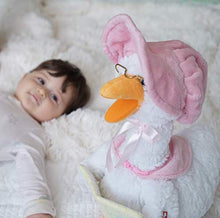 Load image into Gallery viewer, Cuddle Barn Mother Goose Animated Talking Musical Plush Toy, 14" Super Soft Cuddly Stuffed Animal Moves and Talks, Captivates Listeners by Reading 7 Classic Nursery Rhymes - Pink
