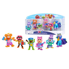 Load image into Gallery viewer, Disney Junior Muppet Babies 6-Piece Rocksplosion Figure Set, by Just Play
