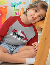 Load image into Gallery viewer, Toddler Boys Valentines Day Shirt Gifts for Kids Outfit Red Raglan Apparel 3T Red
