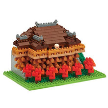 Load image into Gallery viewer, nanoblock - Kiyomzu Temple [World Famous Buildings], Nanoblock Sight to See Series Building Kit
