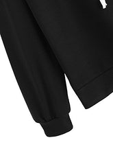 Load image into Gallery viewer, SweatyRocks Women's Long Sleeve Color Block Pullover Hoodie Sweatshirt Tops Black-Yellow S
