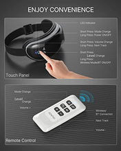 Load image into Gallery viewer, RENPHO Eye Massager with Heat and Vibration, Compression Bluetooth Music, Remote Control, Temple Eye Massage Mask Rechargeable for Relax Eye Strain, Dark Circles Eye Bag Dry Eyes Improve Sleep-Black
