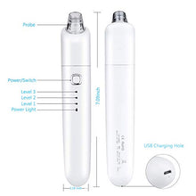 Load image into Gallery viewer, Blackhead Remover Pore Extractor Vacuum Cleaner, Professional Home Spa Skin Care Pimple Acne Whitehead Sucker Cleanser Kit with 4 Probes For Women Men Face Tool Blackhead Vacume Remover
