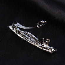 Load image into Gallery viewer, FUMUD Bling Silver Plated Crystal Hairpin Three Row Rhinestone Hair Barrette Clip Hair Accessories
