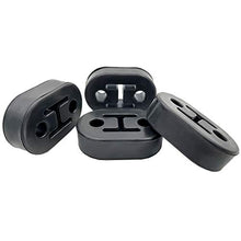 Load image into Gallery viewer, Universal Heavy Duty Rubber, Exhaust Tail Pipe Mount Bushing, High Density Bracket Hanger, Insulator Material, Small Part Handles Great Jobs, Not-Easy-Dry-Rot (Pack of 4, 75 mm/2.8 IN)
