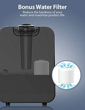 Load image into Gallery viewer, Elechomes HTJ-2119 Ultrasonic Humidifier 4.5L Vaporizer Cool Mist for Large Room Baby Bedroom with Remote Control, Large LED Touch Display, Whisper-Quiet, Child Lock, Lasts up to 35 Hours
