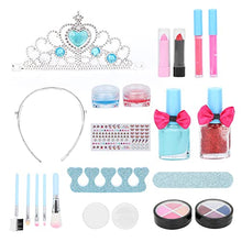 Load image into Gallery viewer, Children's make-up toys, children's make-up, washable, non-toxic, gentle and safe, rich and interesting girl make-up set birthday gift
