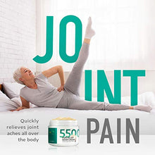 Load image into Gallery viewer, Pain Relief Hemp Cream - Maximum Strength Remedy for Pain Relief - Formulated for Muscle Soreness - Post Workout Recovery Sport Cream - Arnica, Hemp Oil Extract, Aloe Vera, MSM, Menthol - Naturenza
