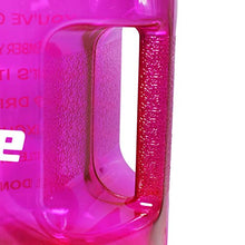 Load image into Gallery viewer, BuildLife 1 Gallon Water Bottle Motivational Fitness Workout with Time Marker/Drink More Daily/Clear BPA Free/Large 128OZ Capacity Throughout The Day(Purple,1 Gallon)
