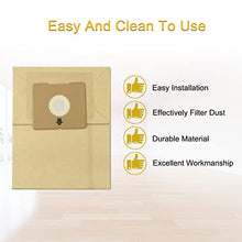 Load image into Gallery viewer, Rstartree Vacuum Bags Replacement for Bissell Zing, Dust Bags Compatible with 4122 Zing Bagged Canister Vacuum, Part # 2138425, Brown (Pack of 6)
