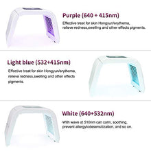 Load image into Gallery viewer, 7 Color PDT Light Mask | Portable Photon Acne Treatment | Wrinkle Removal Anti-aging Skin Rejuvenation Facial Care Beauty Machine | Home Salon Use

