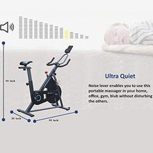Load image into Gallery viewer, HouseFit Indoor Cycling Stationary Exercise Bike - Cycle Bike with Magnetic Resistance, Quiet Belt Drive and LCD Monitor &amp; Comfortable Seat Cushion
