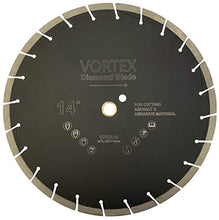 Load image into Gallery viewer, (10 Pack) VORTEX DIAMOND VPSA 14 inch Asphalt Dry Cutting Segmented Diamond Saw Blades (14" - 10pcs)
