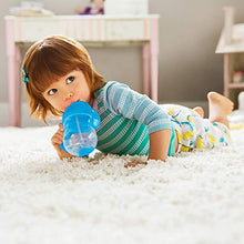Load image into Gallery viewer, Munchkin Any Angle Click Lock Weighted Straw Trainer Cup, Blue, 7oz
