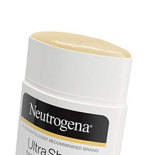 Load image into Gallery viewer, Neutrogena Ultra Sheer Non-Greasy Sunscreen Stick for Face &amp; Body, Broad Spectrum SPF 70 UVA/UVB Sunscreen Stick, PABA-Free, 1.5 oz
