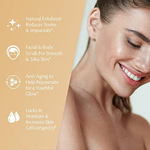 Load image into Gallery viewer, M3 Naturals Arabica Coffee Body Scrub with Collagen &amp; Stem Cell - Exfoliating Body Scrubber &amp; Face Cleanser - Fight Skin Care Appearance - Cellulite, Fine Line, Stretch Mark &amp; Spider Veins 12 oz
