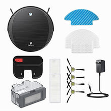 Load image into Gallery viewer, Robot Vacuum Cleaner 11 inch Small Body 500ml Dust Box, Self Vacuum Cleaner Robot Without Roller Brush Suction Very Good for Pet Hair, Hard Floors, Low Pile Carpet, Lefant M213
