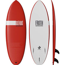Load image into Gallery viewer, Boardworks Froth! | Soft Top Surfboard | 3 Fins | Wake Surfboard | 5' 6" | Papaya
