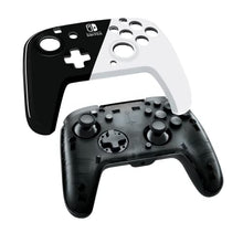 Load image into Gallery viewer, PDP Gaming Faceoff Deluxe+ Wired Switch Pro Controller - Officially Licensed by Nintendo - OLED Model- Black/White - Nintendo Switch

