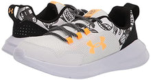 Load image into Gallery viewer, Under Armour Men's Grade School Essential CS Running Shoe, White (101)/White, 6.5
