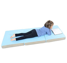 Load image into Gallery viewer, Milliard Toddler Nap Mat Tri Folding Mattress with Washable Cover (24 inches x 57 inches x 3 inches)
