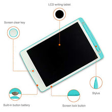 Load image into Gallery viewer, Richgv LCD Writing Tablet, 10 inches Electronic Graphic Tablet, Writing &amp; Drawing Doodle Board with Memory Lock for Home, School,Office, Blue
