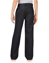 Load image into Gallery viewer, Dickies Khaki Big Boys' Flex Waist Stretch Pant, Black, 12 Husky
