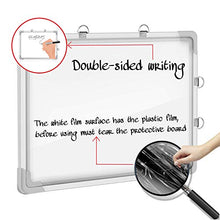 Load image into Gallery viewer, Magnetic Dry Erase Board, 16 x 12 Inch Wall Mounted White Board, Portable Double-Sided Small Whiteboard for School, Home &amp; Office
