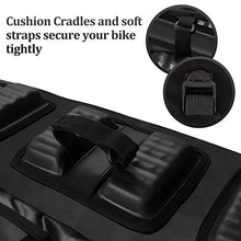 Load image into Gallery viewer, LEETPIC Tailgate Bike Pads for 61" Full-Sized Truck Tailgate with Secure Bike Frame Straps Carry up to Six Bikes, Tailgate Bike Cover with Utility Ring
