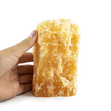 Load image into Gallery viewer, Beverly Oaks Orange Calcite Crystal Lamp - Home Decor Calcite Light - The Nurturing Healer

