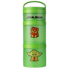 Load image into Gallery viewer, Whiskware Star Wars Stackable Snack Pack, 1 Count (Pack of 1), Ewok &amp; Yoda
