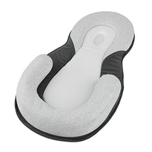 Load image into Gallery viewer, Mestron Portable Baby Bed Babies Head Support Pillow Newborn Baby Mattress Lounger Nest for Baby Sleep Positioning Comfortable Easy Cleaning Sleeping Lounger for 0 12 Months Baby Lounger
