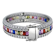Load image into Gallery viewer, Women Amethyst Bracelets Garnet Ruby Blue Sapphire Tennis Bracelet Bridal Girl Girlfriend Jewelry
