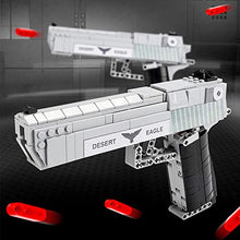 Load image into Gallery viewer, Qccx Toy Gun, Desert Eagle Guns Toy for Children, Building Block Guns That Shoot Compatible with Lego -529 Pcs
